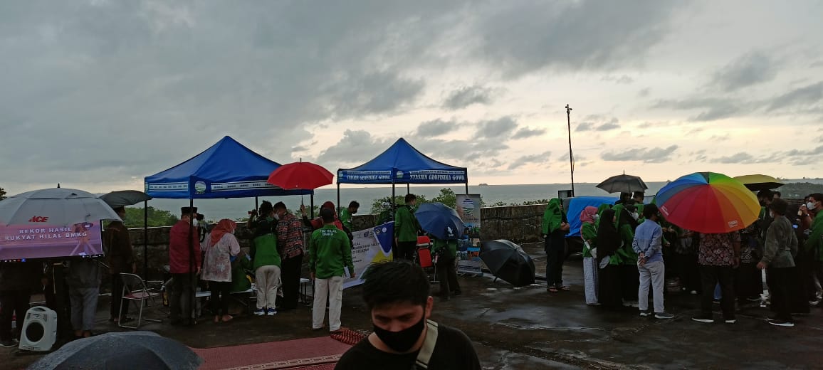 Posisi Hilal di Wilayah Sulsel Hanya 1 Derajat Lebih di Atas Ufuk 